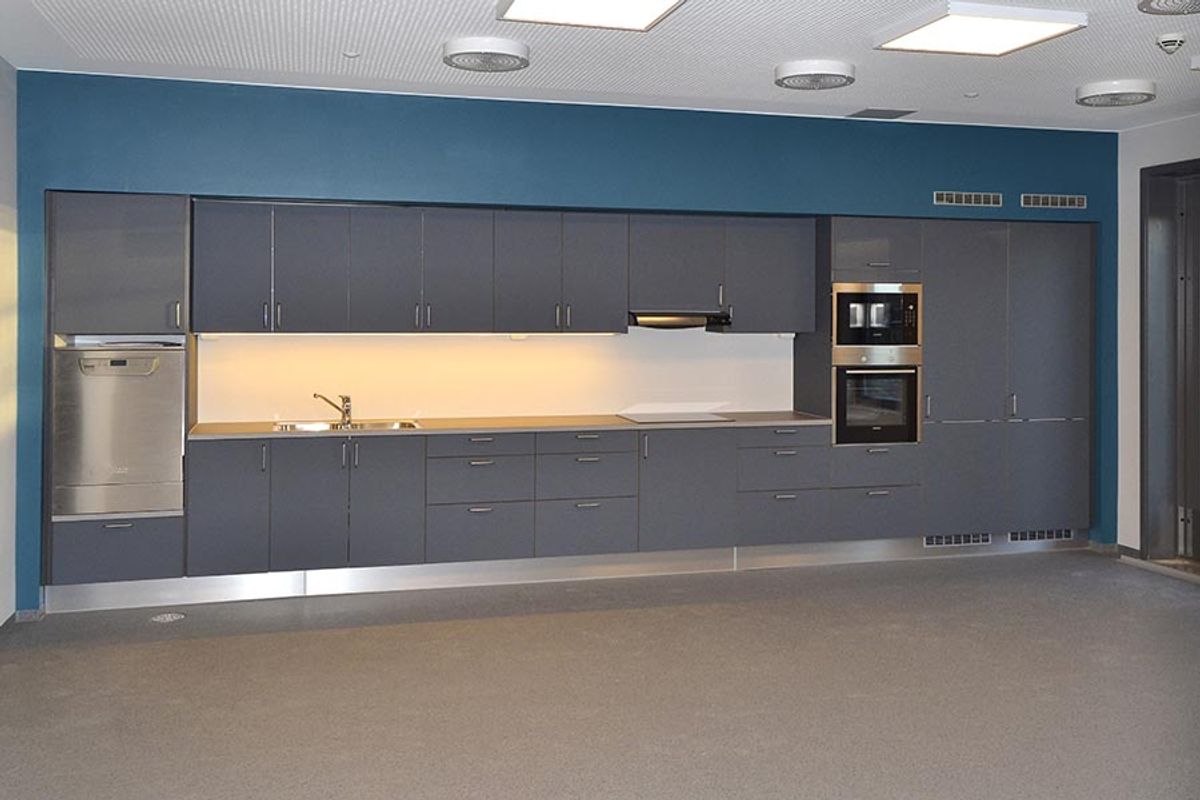 Common area with kitchen (image)