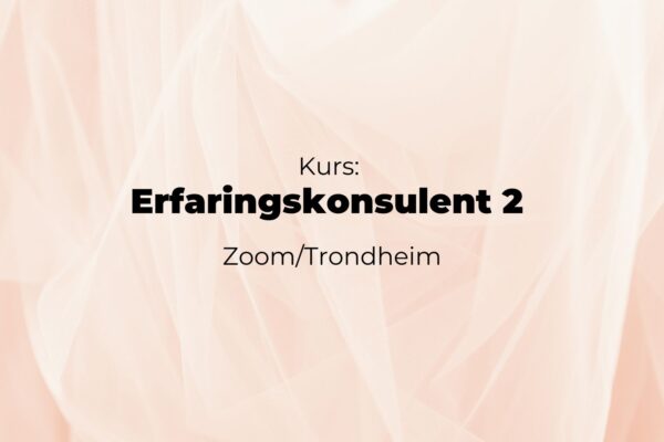 Illustrasjon - erfaringskonsulentkurs
