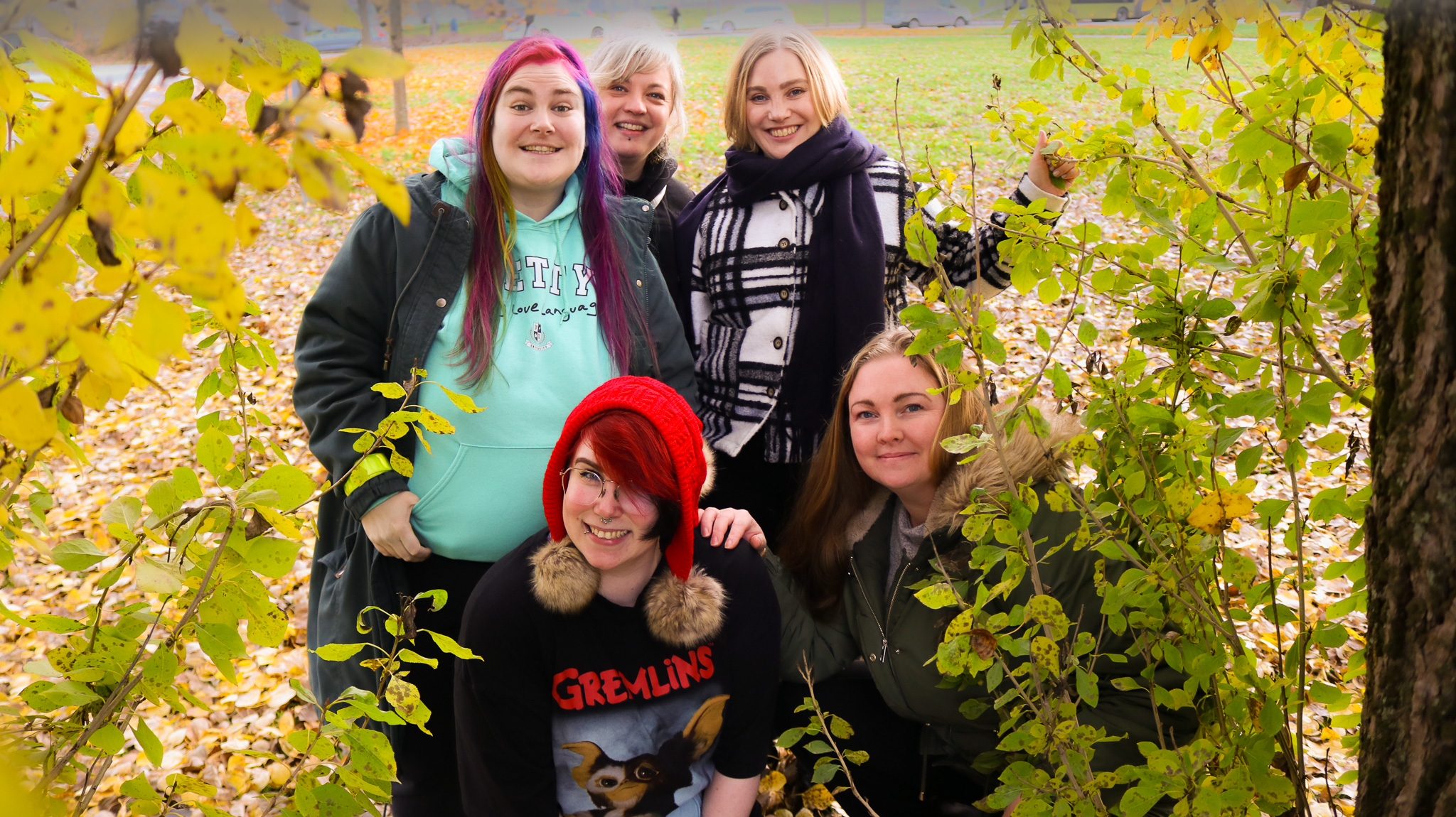 Picture of five women