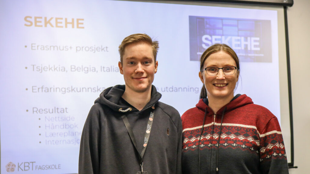 Bilde av Vebjørn Ørsjødal og Yvonne Vornes