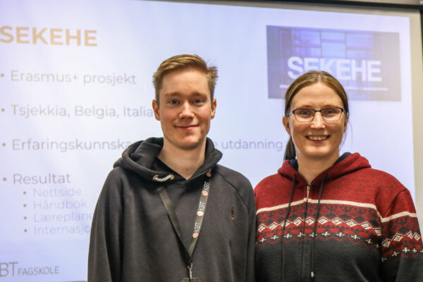 Bilde av Vebjørn Ørsjødal og Yvonne Vornes