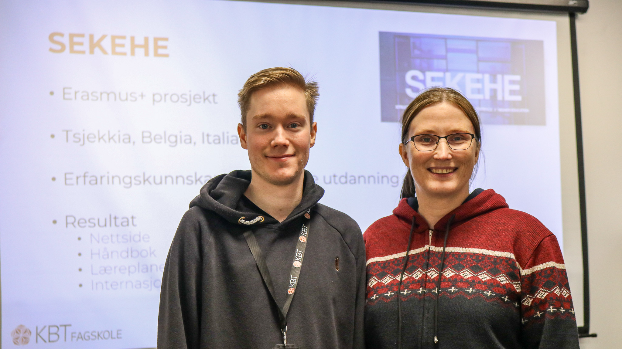 Bilde av Vebjørn Ørsjødal og Yvonne Vornes